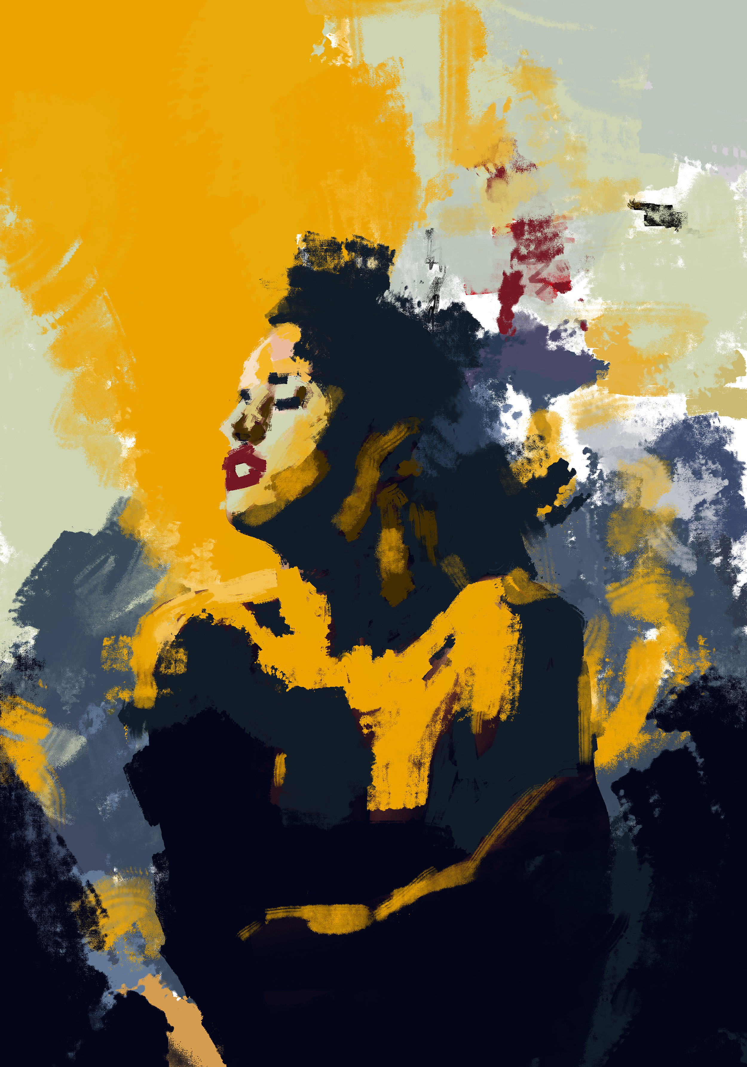 woman in light copy